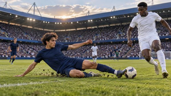 Tacle glissé : maîtriser cette technique de football essentielle